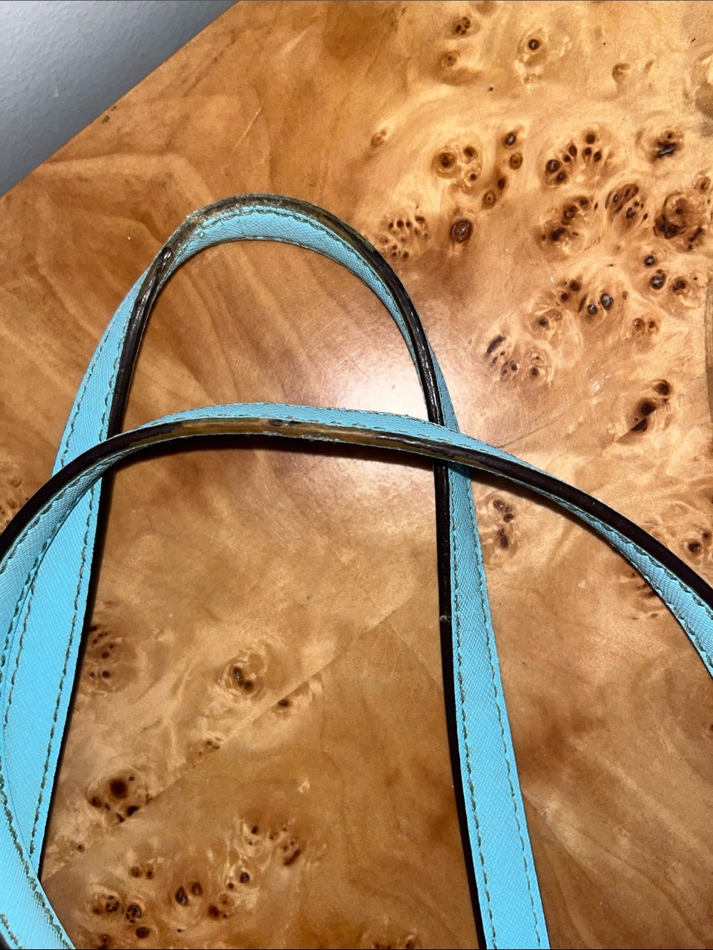 kate spade Light robin’s egg Blue medium Structured Tote saffiano leather - Picture 9 of 16